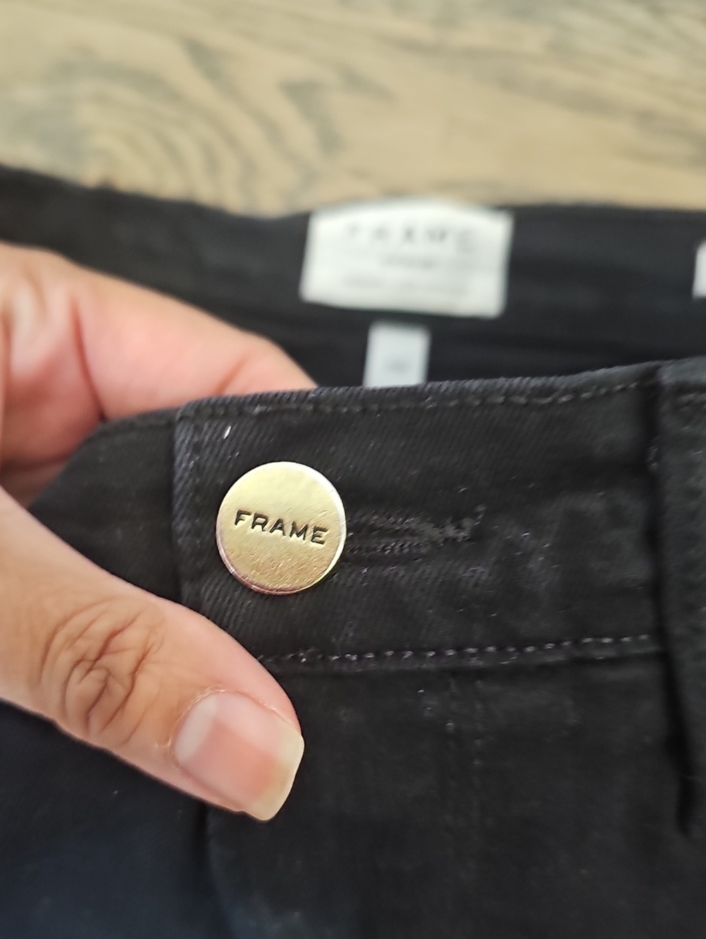 Frame Denim Ali High Rise Cigarette Jeans - Picture 4 of 7